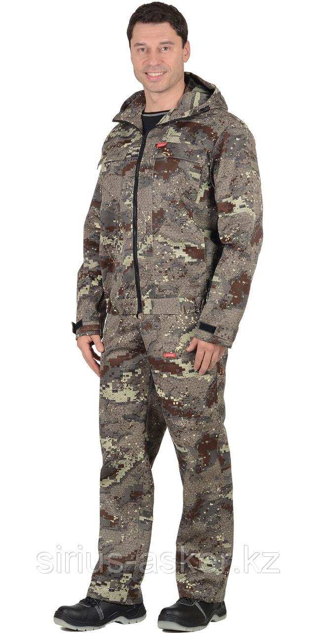 Костюм СИРИУС-РЫБОЛОВ СТ летний куртка, п/к (тк.Crown) КМФ Питон, фото 1