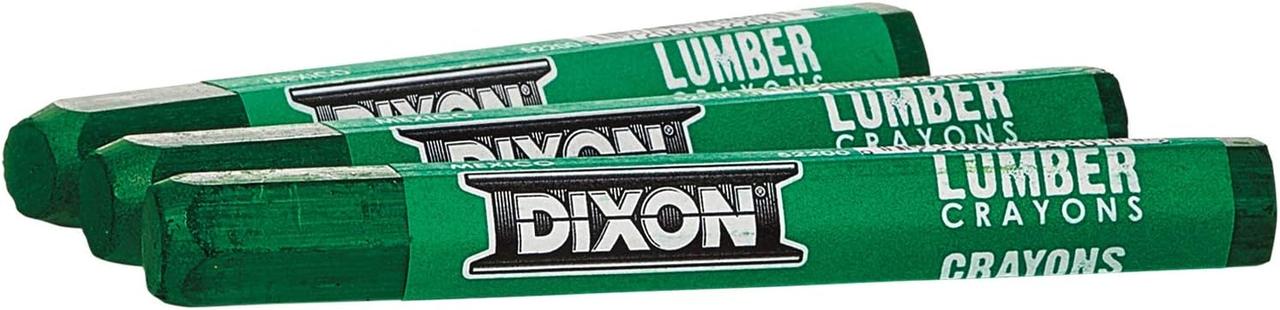 Индустриальный карандаш для дерева Dixon, зеленый, 12 шт - фото 2 - id-p116494136