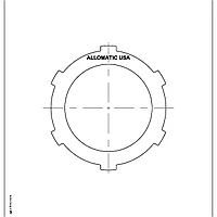 Стальной диск АКПП 722.4 Mercedes W124