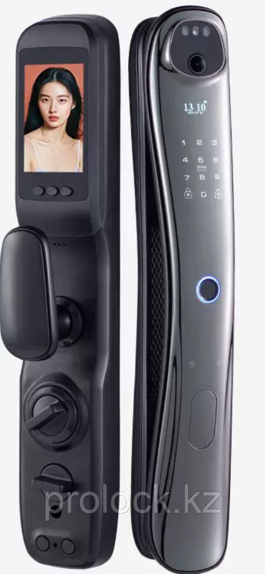 Биометрический электронный замок с видео-домофоном