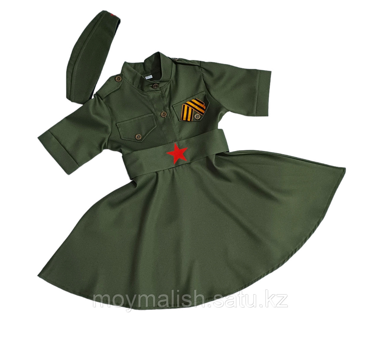 Военная форма (костюм солдата) для девочки 2-6 л. - фото 1 - id-p116494538