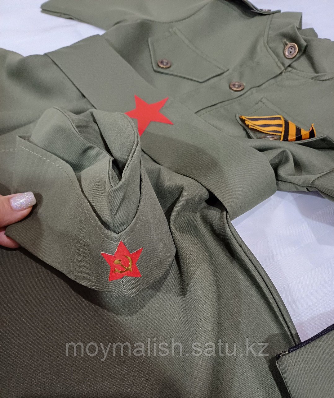Военная форма (костюм солдата) для девочки 2-6 л. - фото 2 - id-p116494538