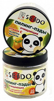 Sendo c AHA- кислотами тонер диски (пэды) для лица 20 шт