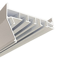 Алюминиевый профиль 3,2м. карниз гардина 3х рядная для натяжных потолков