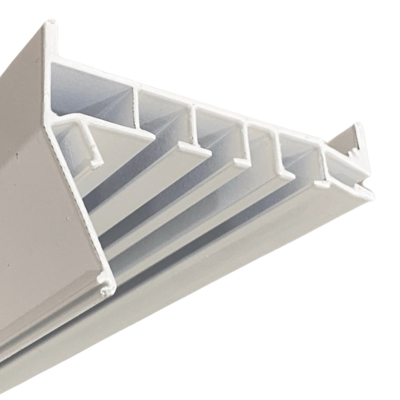 Алюминиевый профиль 3,2м. карниз гардина 3х рядная для натяжных потолков - фото 1 - id-p116496864