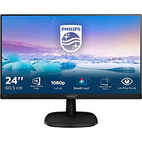 Монитор 23,8" PHILIPS 243V7QJABF (00/01) IPS 4мс 250кдм 1000:1 1xD-Sub 1xHDMI 1xDP 2x2W