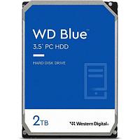 Жесткий диск HDD 2Tb Western Digital Blue SATA 6Gb/s 64Mb 5400rpm WD20EARZ