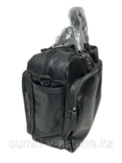 Дорожная сумка "Cantlor", ручная кладь, эко кожа. Высота 30 см, ширина 45 см, глубина 19 см. - фото 7 - id-p116497544