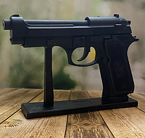 Зажигалка, пистолет Беретта 9мм, ствол-20 см