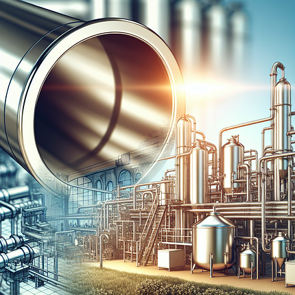 Трубы Э/С нержавеющие матовые 16х1,5х6000 Сталь Aisi 304 EN 10217-7, фото 1