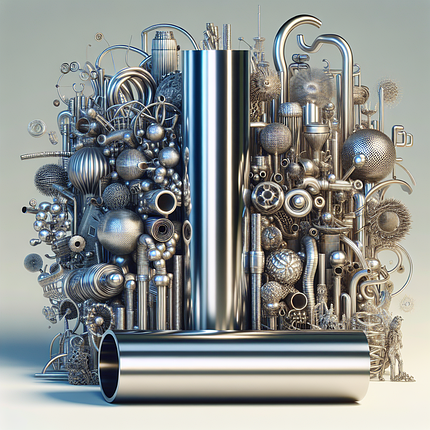 Трубы Э/С  нержавеющие матовые 133х3,0х6000 Сталь Aisi 304 EN 10217-7, фото 1