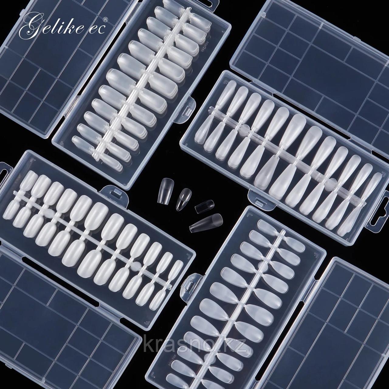 Формы для наращивания гелевые в пенале WH 240шт\уп