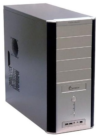 Корпус Cooler Master Centurion 534, Middle Tower, Silver, Black, 1x3.5", 5x5.25", 4x3.5"HDD, 2 USB - фото 1 - id-p116497838