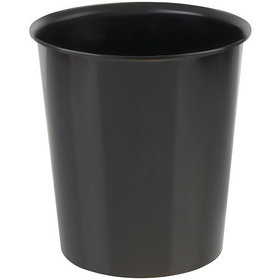 Корзина для мусора СТАММ 14 литров, цельная, черная