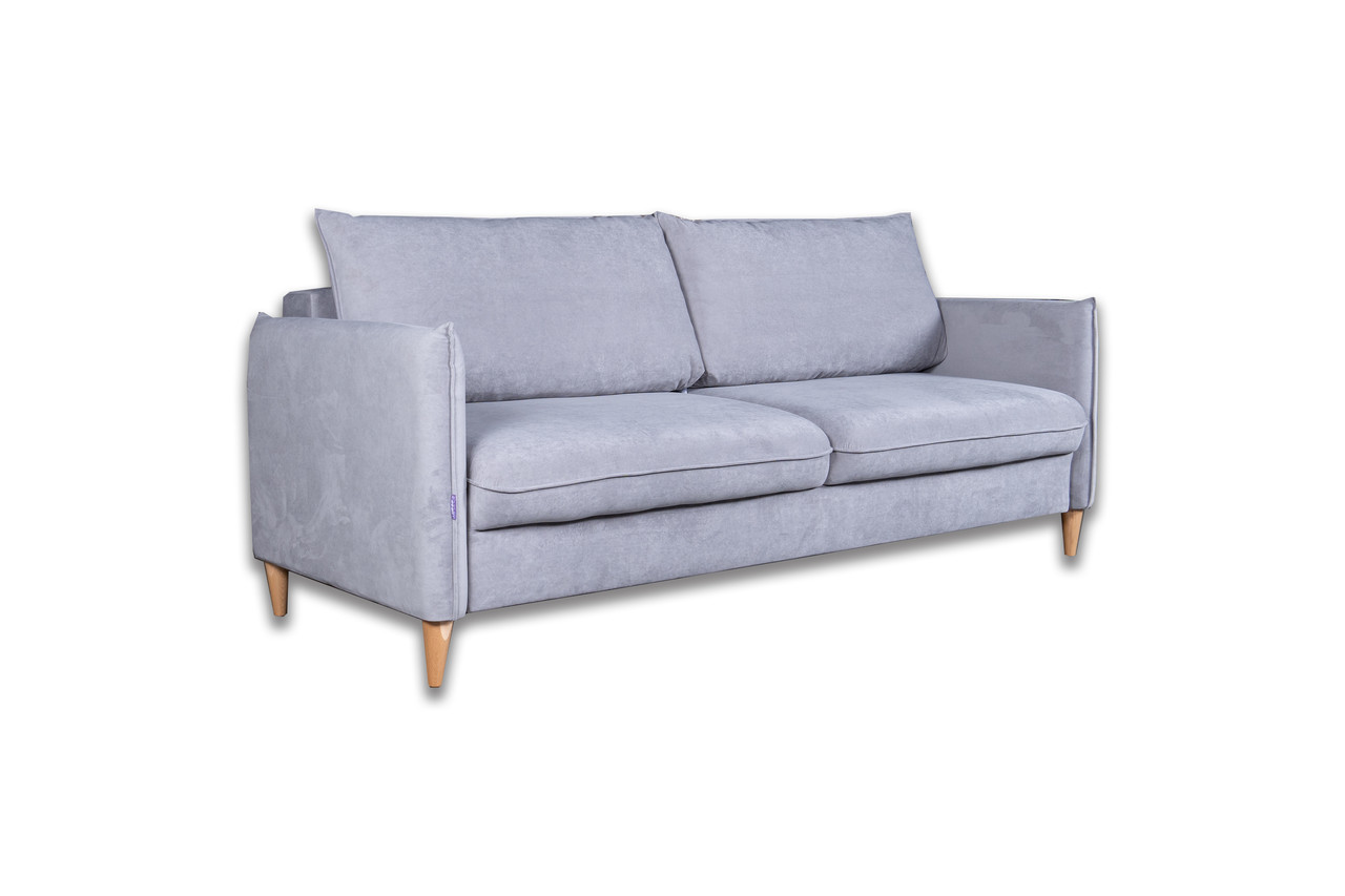 Прямой диван Сканди 3П Светло-серый - фото 1 - id-p116497858