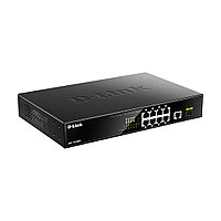 Коммутатор D-Link с 10 портами Gigabit и поддержкой PoE+ (DGS-1010MP/A1A)