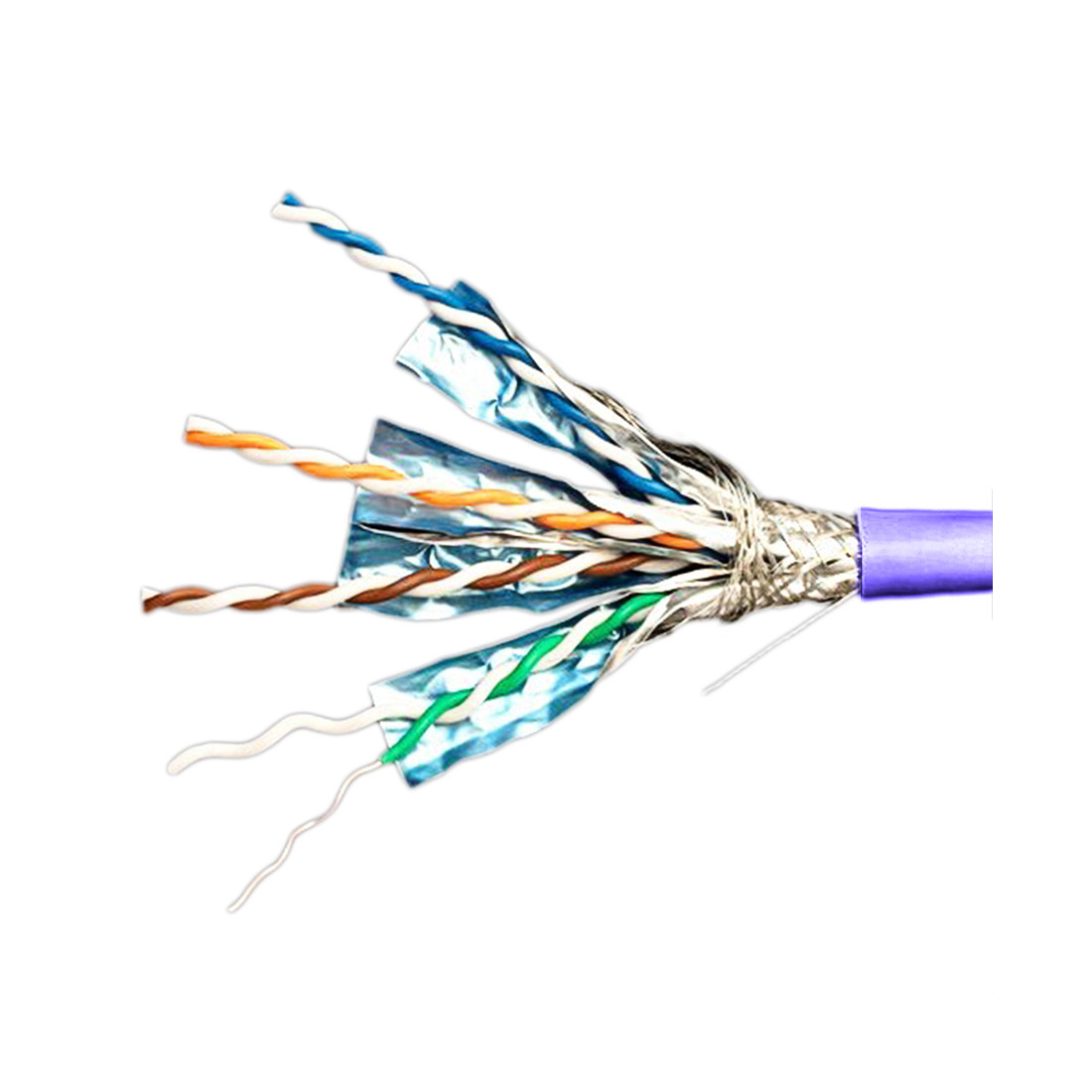Сетевой кабель SHIP D177A-P Cat.6A S-FTP 30В LSZH - фото 1 - id-p116495752