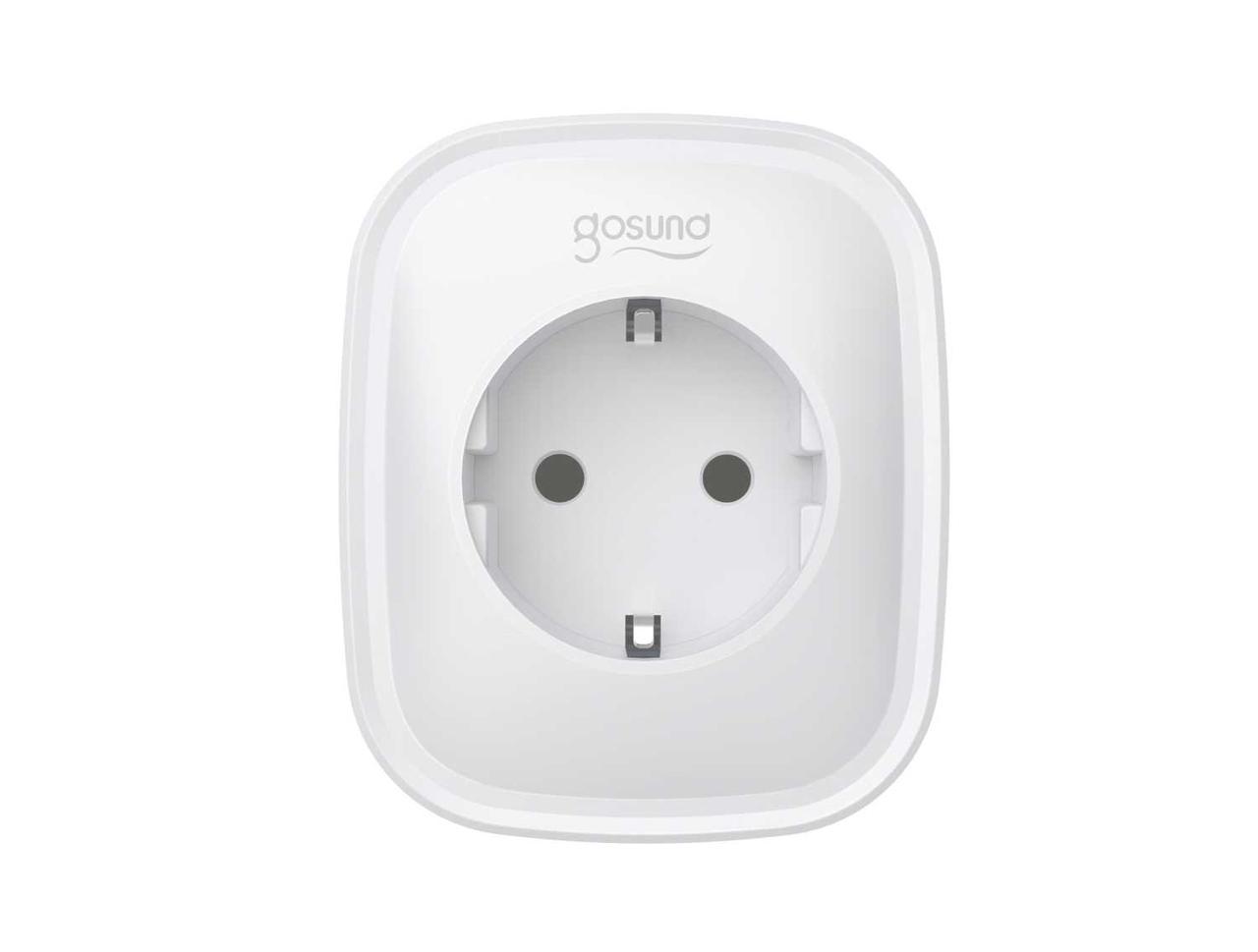 Умная розетка Gosund Smart plug с 2 USB-портами, 2.1A, белая - фото 4 - id-p116495223