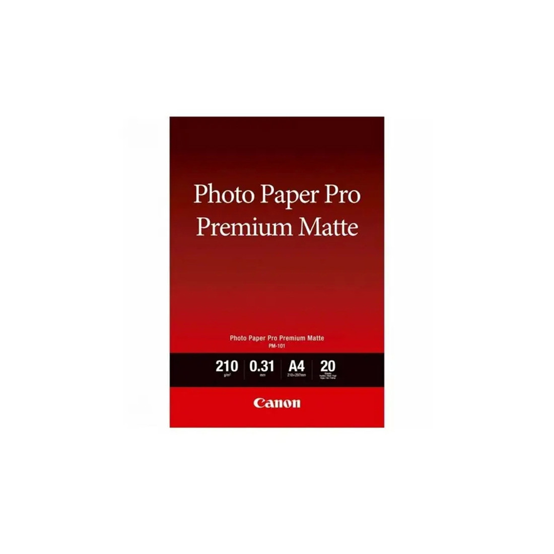 Бумага для печати Canon PM-101 матовая А4 20 листов - фото 1 - id-p116495809