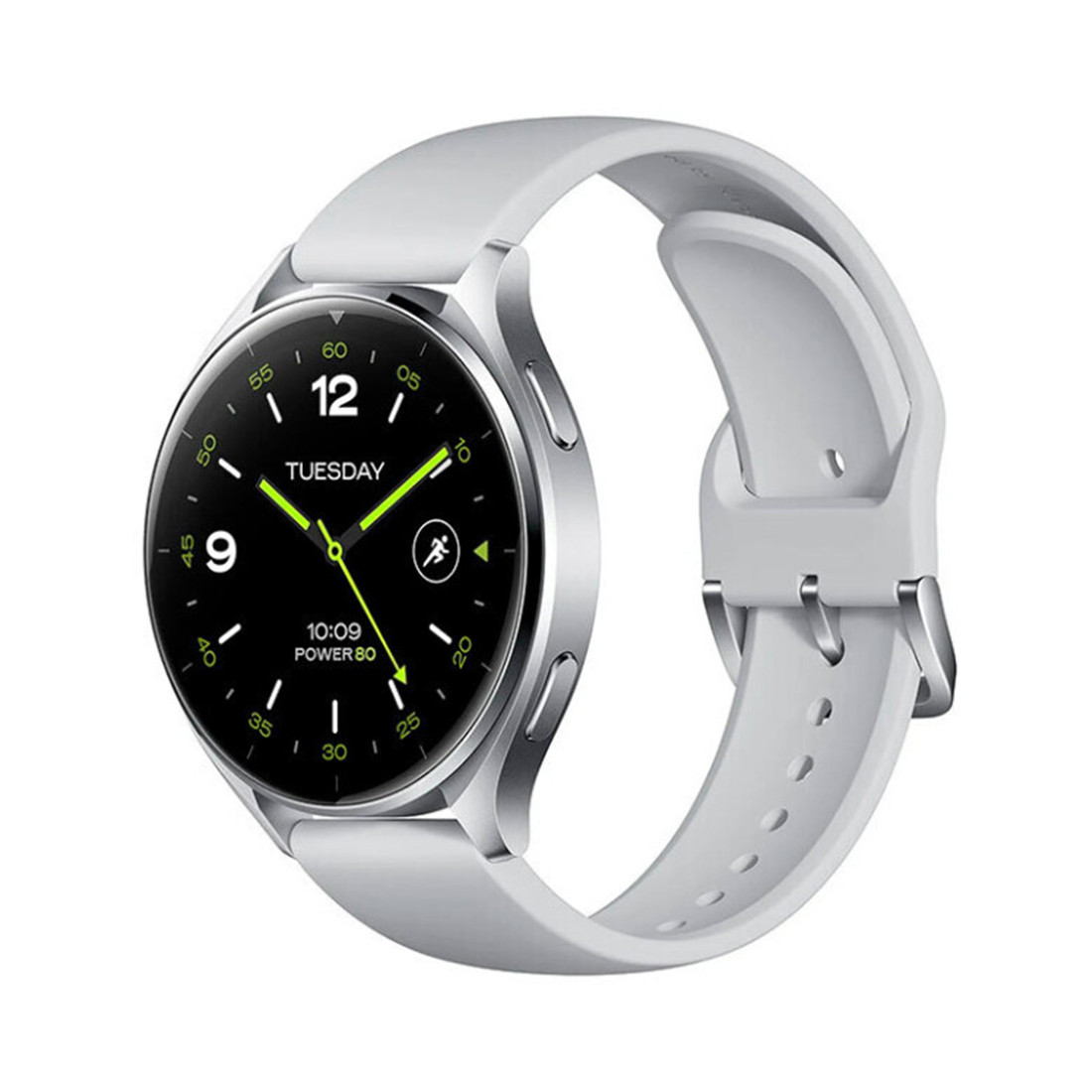 Смарт-часы Xiaomi Watch 2 "Серебристый корпус с серым ремешком TPU" - фото 1 - id-p116495281