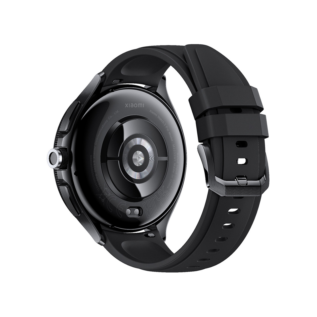 Смарт-часы Xiaomi Watch 2 Pro, Чёрный корпус с черным фторкаучуковым ремешком - фото 3 - id-p116495283