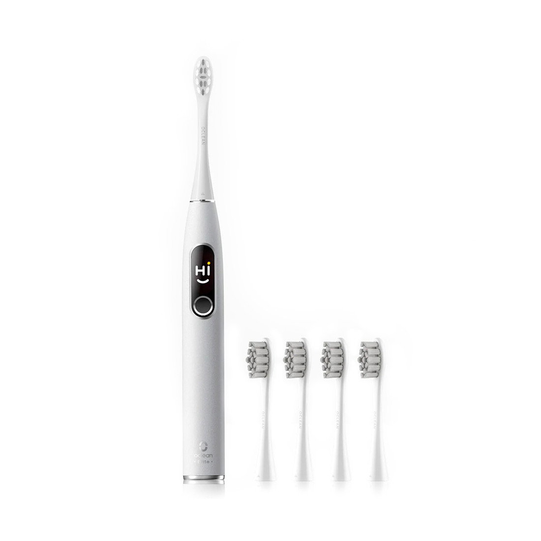 Электрическая зубная щетка Oclean X Pro Elite Премиумный комплект (серый) - фото 1 - id-p116496046