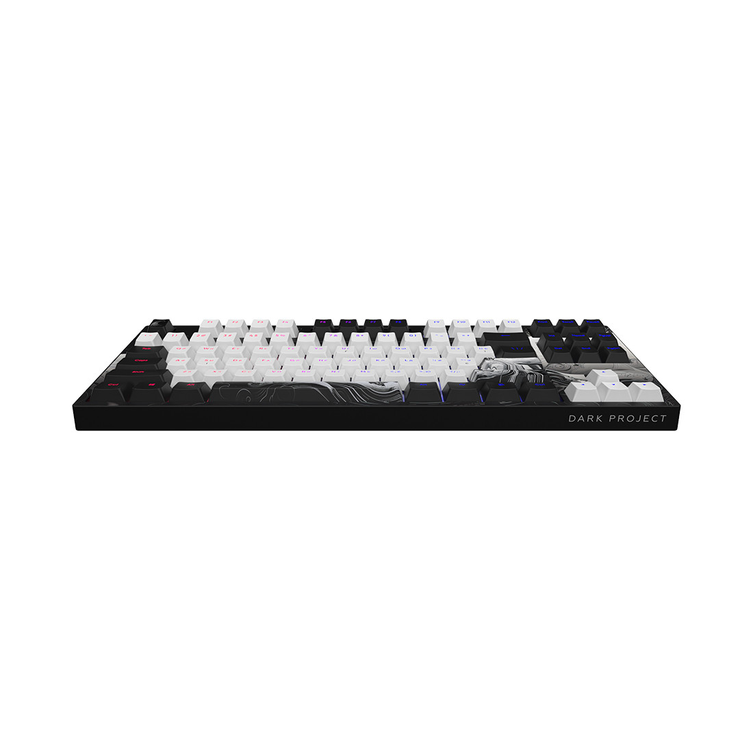 Клавиатура Dark Project DPP 87 Ink - Роскошная клавиатура с черными клавишами - фото 2 - id-p116495518