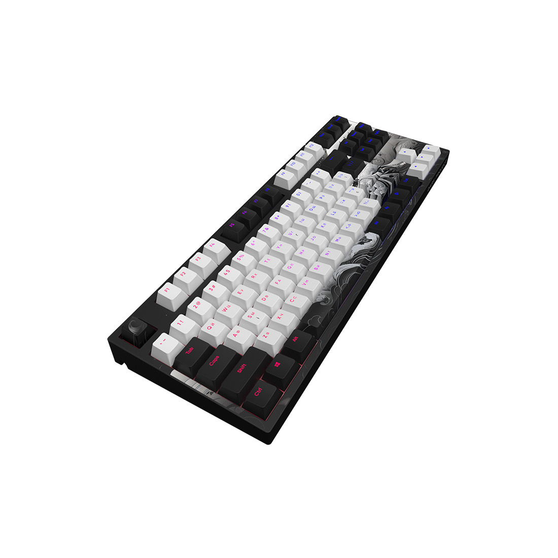 Клавиатура Dark Project DPP 87 Ink - Роскошная клавиатура с черными клавишами - фото 3 - id-p116495518