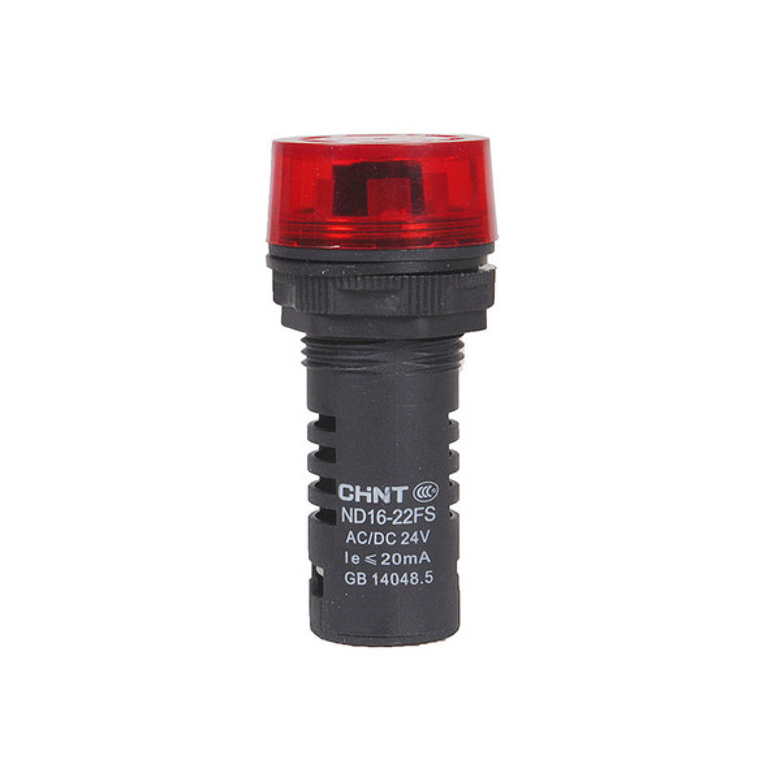 Сигнализатор звуковой красный LED CHINT Φ22 мм (ND16-22FS, АС220В) - фото 2 - id-p116496157