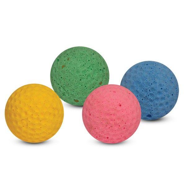 Игрушка для кошек Мяч для гольфа одноцветный - фото 1 - id-p116498485