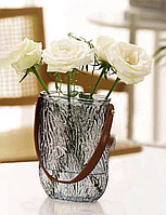 Ваза для цветов 18см прозрачная