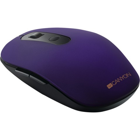 Canyon 2 in 1 Wireless optical mouse with 6 buttons, DPI 800/1000/1200/1500, 2 mode(BT/ 2.4GHz), Battery - фото 3 - id-p116498762