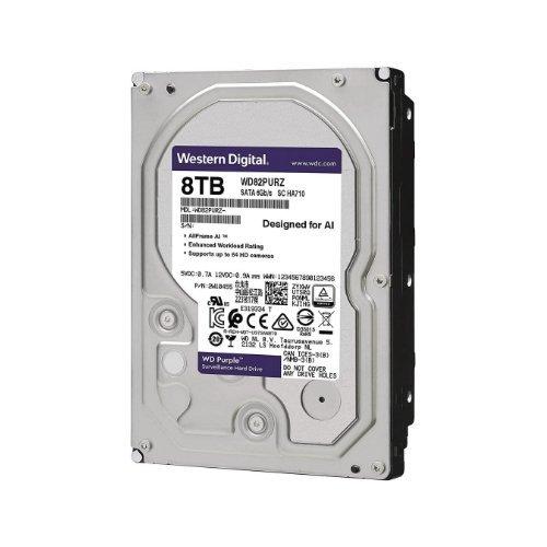 8 ТБ Жесткий диск Western Digital Purple (WD84PURZ) серый - фото 2 - id-p112719087
