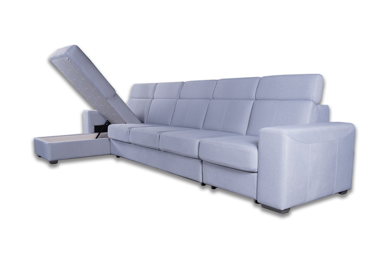 Модульный диван Карат Светло-серый - фото 4 - id-p116499020