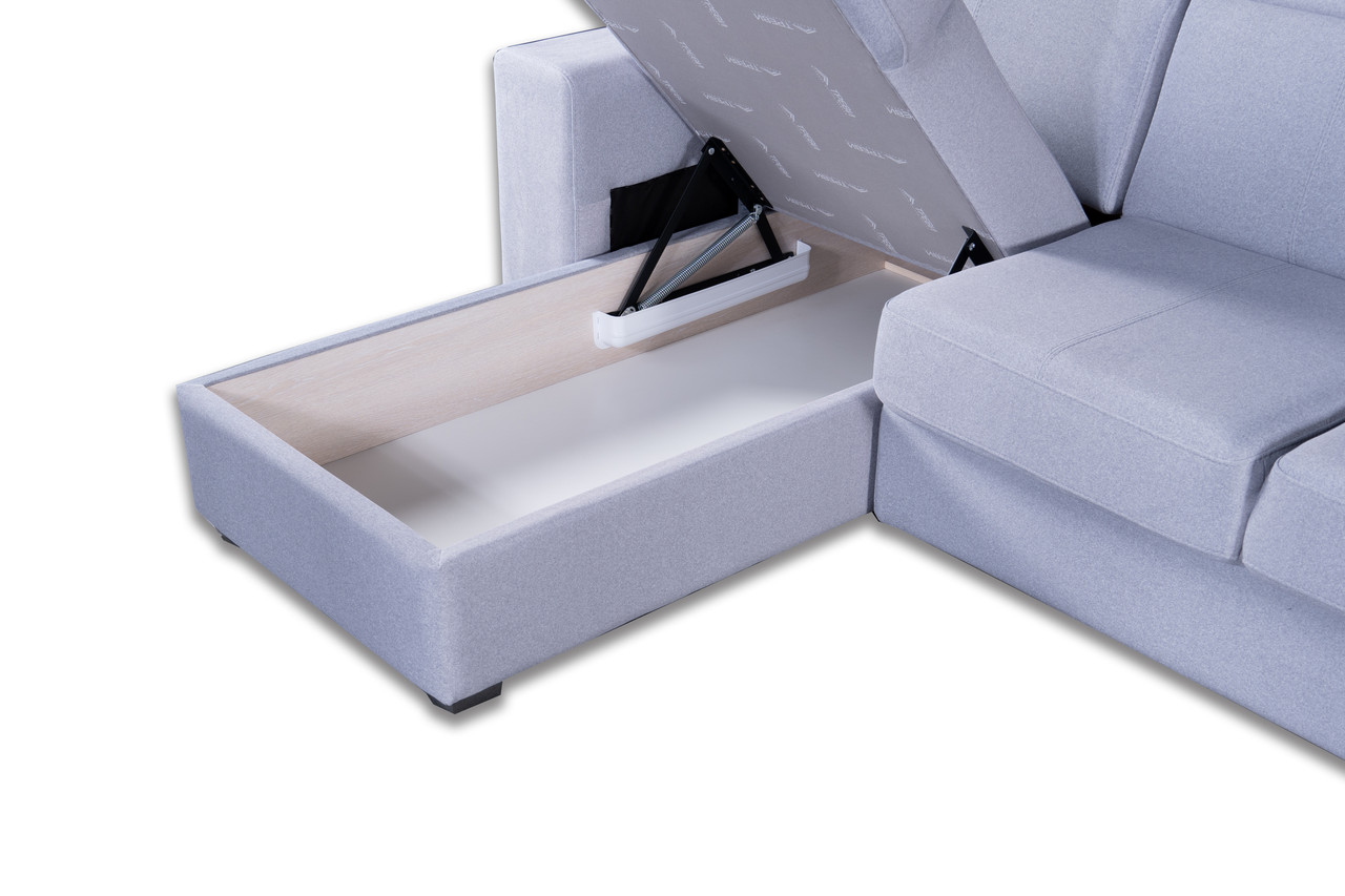 Модульный диван Карат Светло-серый - фото 7 - id-p116499020