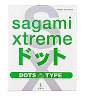 Презервативы SAGAMI Xtreme Type-E 1 шт. (точечные)