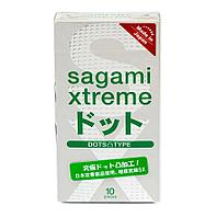Презервативы SAGAMI Xtreme Type-E 10 шт. (точечные)