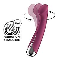 Вибратор для точки G с ротацией Satisfyer Spinning G-Spot 1 красный