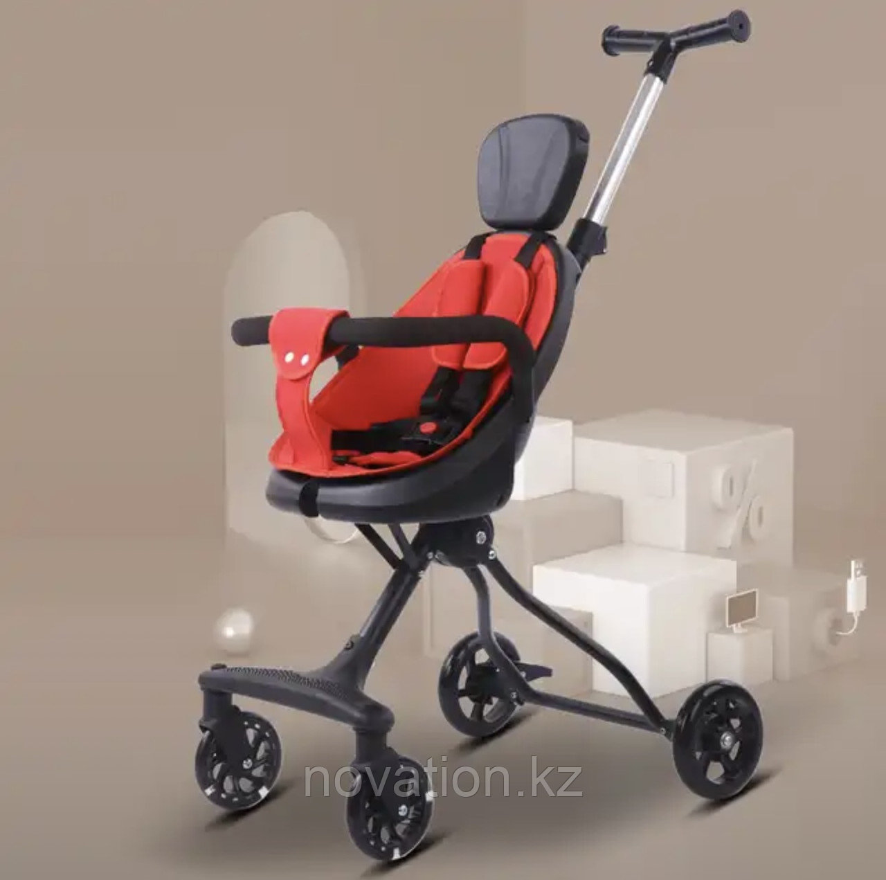 Детская коляска трансформер 2в1 - фото 1 - id-p116500104