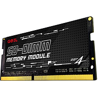 Оперативная память для ноутбука 32Gb DDR4 3200MHz GEIL SO-DIMM Retail Pack GS432GB3200C22SC