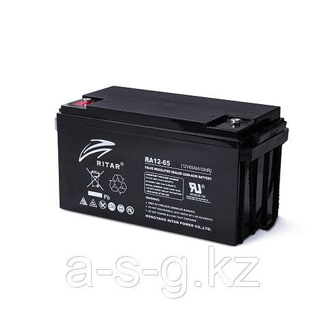 Аккумуляторная батарея Ritar RA12-65 12В 65 Ач, фото 1