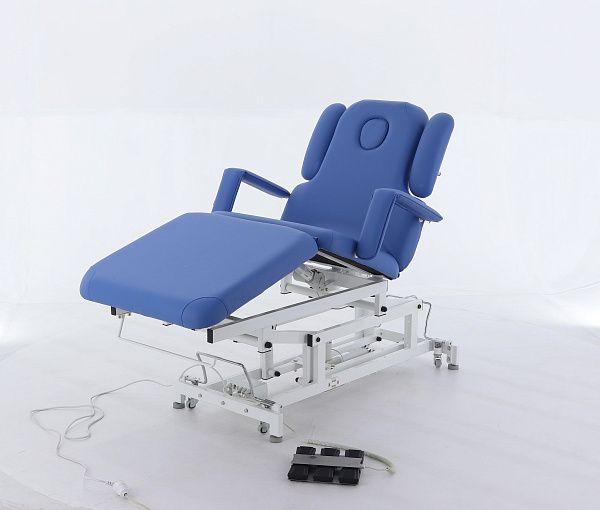 Массажный стол электрический Med-Mos ММКМ-2 (SE3.21.10Д-01) (Синий) - фото 1 - id-p114383108