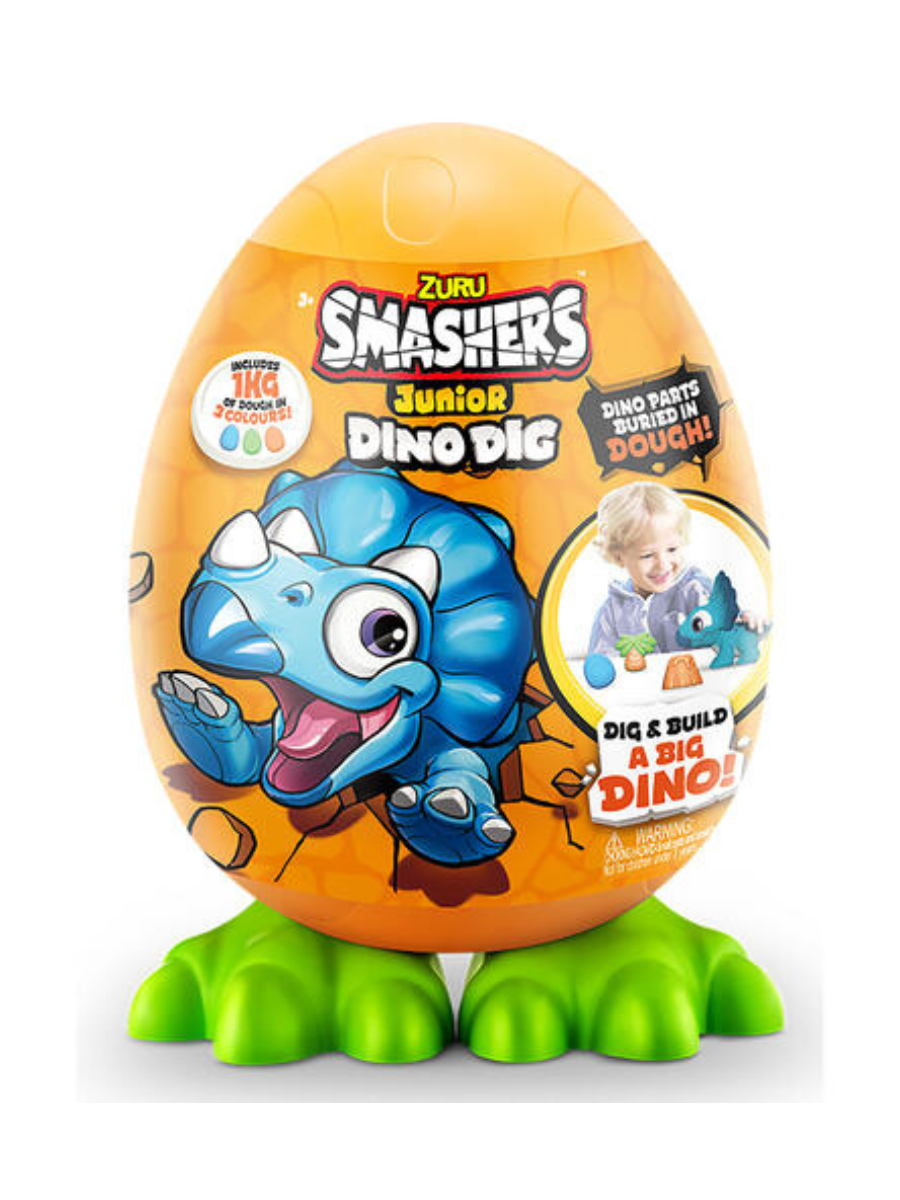 Набор игровой Яйцо Zuru Smashers Junior Dino Dig, маленькое