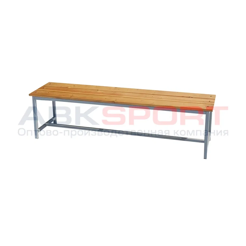 Скамейка для раздевалок и гардеробных без спинки