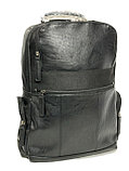 Городской рюкзак из эко кожи "Cantlor". Высота 42 см, ширина 27 см, глубина 14 см., фото 2