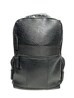Городской рюкзак из эко кожи "Cantlor". Высота 42 см, ширина 27 см, глубина 14 см.