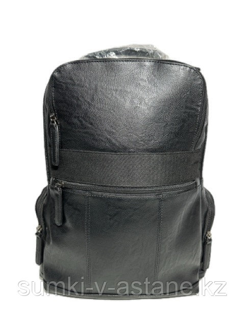 "Cantlor" эко былғарыдан жасалған қалалық рюкзак. Биіктігі 42 см, ені 27 см, тереңдігі 14 см. - фото 1 - id-p102422592