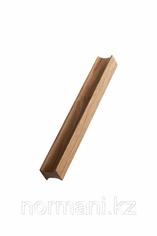 Ручка накладная TRACK Wood 600мм, отделка дуб натуральный