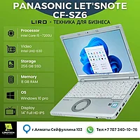 Panasonic ноутбук Let's Note CF-XZ6