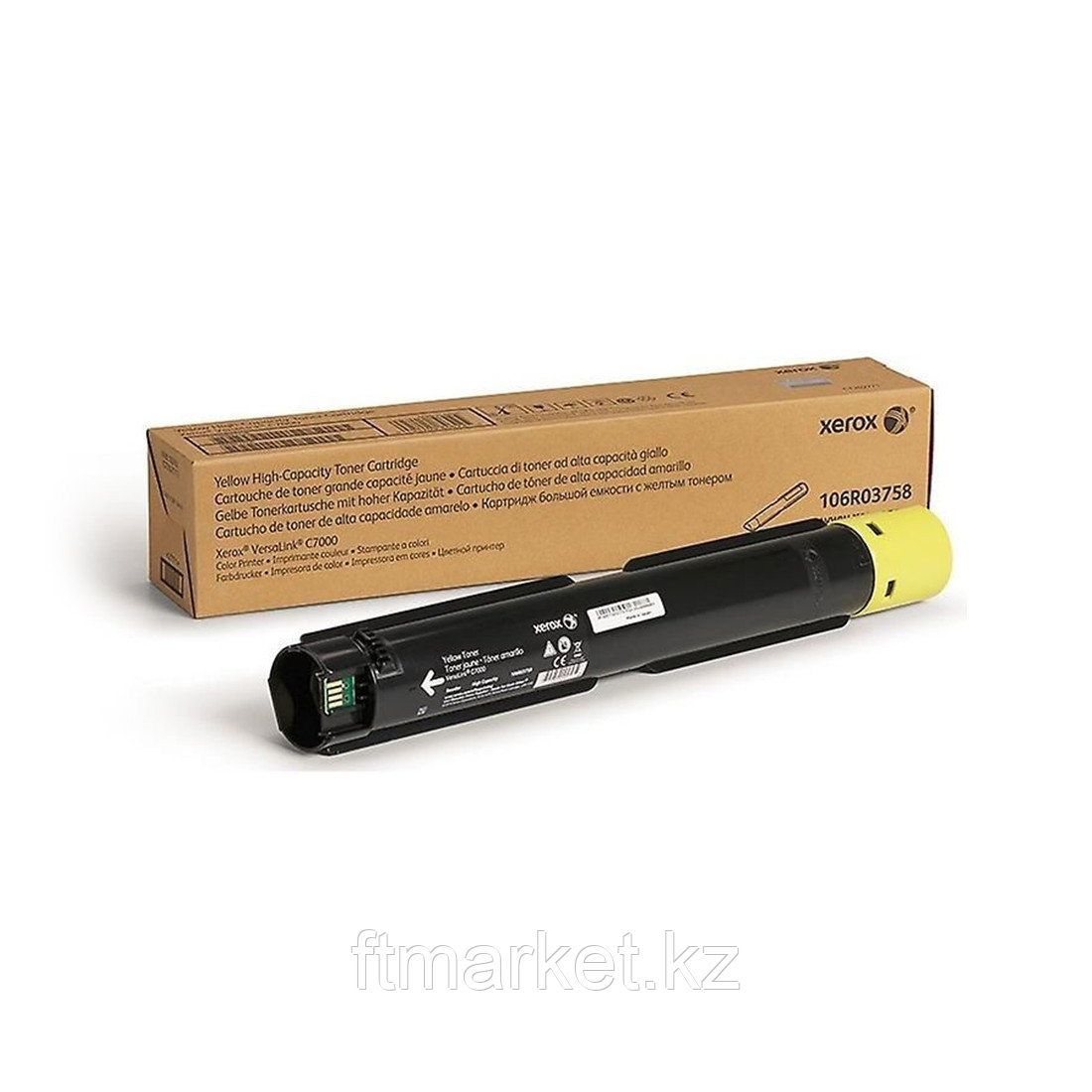 Тонер-картридж стандартный Xerox 106R03770 (жёлтый), фото 1